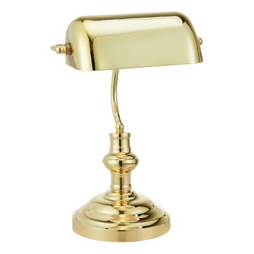 Markslöjd 108977 - Stolna lampa BANKERS 1xE14/40W/230V zlatna