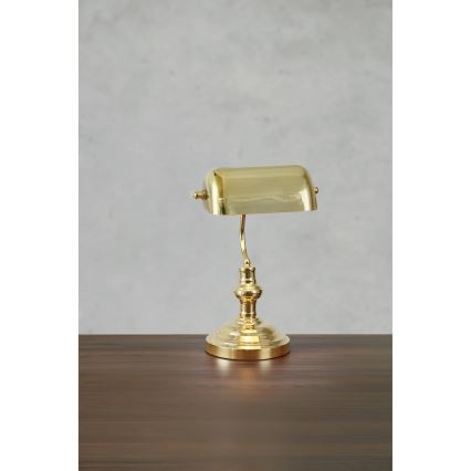 Markslöjd 108977 - Stolna lampa BANKERS 1xE14/40W/230V zlatna