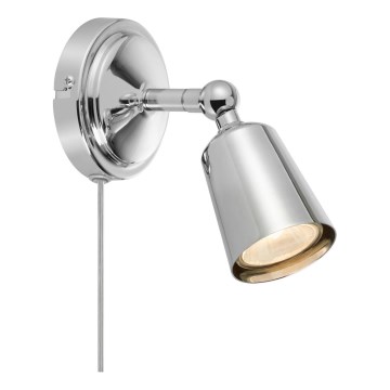 Markslöjd 108979 - Zidna reflektorska svjetiljka TINY 1xGU10/7W/230V polirani krom