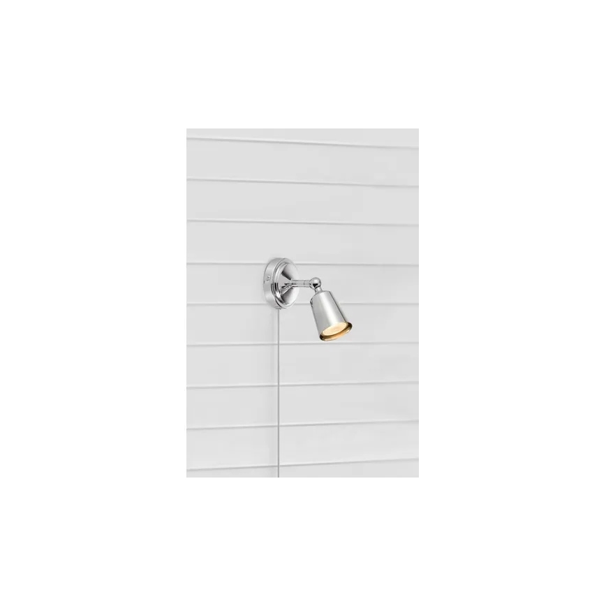 Markslöjd 108979 - Zidna reflektorska svjetiljka TINY 1xGU10/7W/230V polirani krom