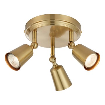 Markslöjd 108980 - Reflektor TINY 3xGU10/7W/230V mesing