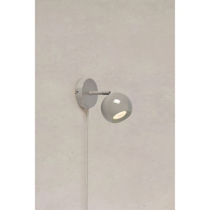 Markslöjd 108983 - Zidna reflektorska svjetiljka POP 1xGU10/7W/230V siva