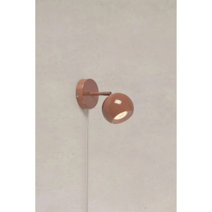 Markslöjd 108984 - Zidna reflektorska svjetiljka POP 1xGU10/7W/230V smeđa