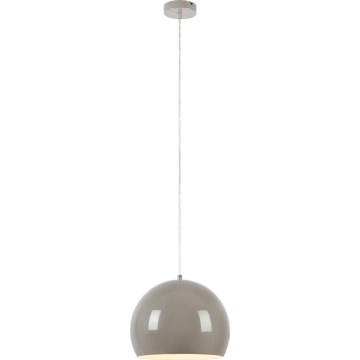 Markslöjd 108986 - Viseći luster POP na kabelu 1xE27/40W/230V Ø 28 cm, siva