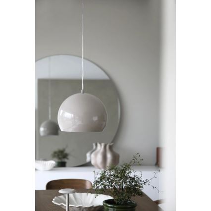 Markslöjd 108986 - Viseći luster POP na kabelu 1xE27/40W/230V Ø 28 cm, siva