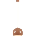 Markslöjd 108987 - Viseći luster POP na kabelu 1xE27/40W/230V Ø 28 cm smeđi