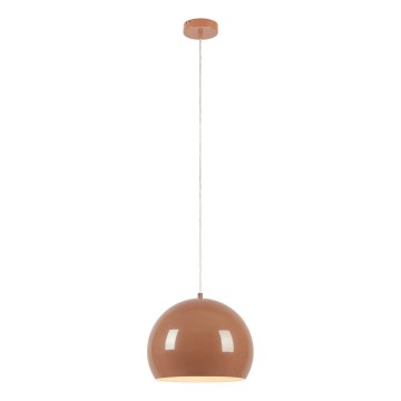 Markslöjd 108987 - Viseći luster POP na kabelu 1xE27/40W/230V Ø 28 cm smeđi