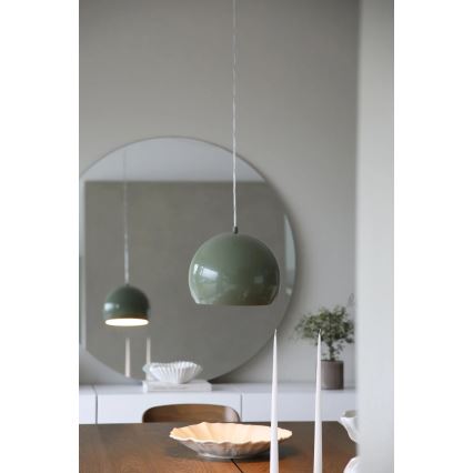 Markslöjd 108988 - Luster na sajli POP 1xE27/40W/230V Ø 28 cm zeleni