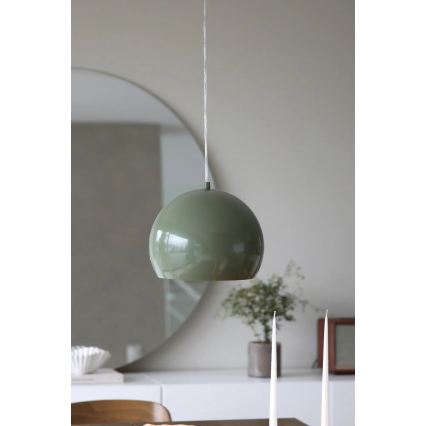 Markslöjd 108988 - Luster na sajli POP 1xE27/40W/230V Ø 28 cm zeleni