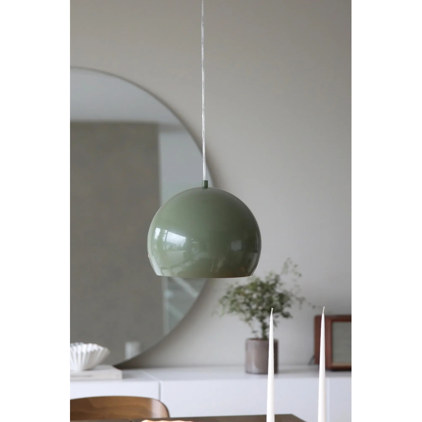 Markslöjd 108988 - Luster na sajli POP 1xE27/40W/230V Ø 28 cm zeleni