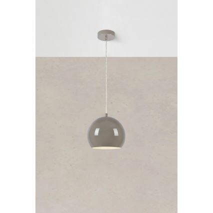 Markslöjd 108989 - Viseće svjetlo na kabelu POP 1xGU10/7W/230V, Ø 20 cm, siva