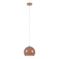 Markslöjd 108990 - Viseći luster na kabelu POP 1xGU10/7W/230V, promjer 20 cm, smeđa