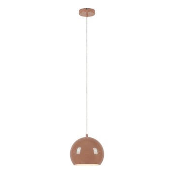 Markslöjd 108990 - Viseći luster na kabelu POP 1xGU10/7W/230V, promjer 20 cm, smeđa