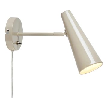 Markslöjd 108992 - Zidna svjetiljka PEAK 1xE14/40W/230V siva