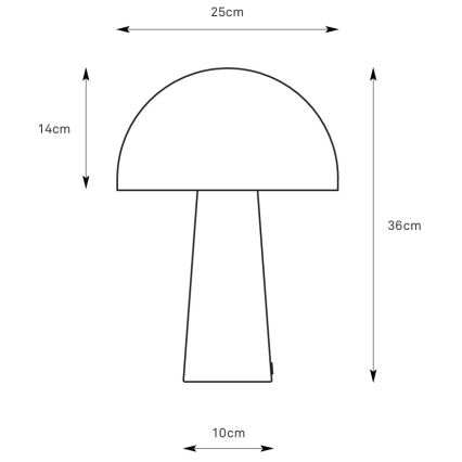 Markslöjd 108993 - Stolna lampa MANTAR 1xE14/40W/230V siva