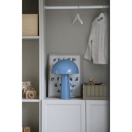 Markslöjd 108994 - Stolna lampa MANTAR 1xE14/40W/230V plava