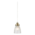 Markslöjd 109010 - Luster na sajli BELLIS 1xE14/40W/230V mesing