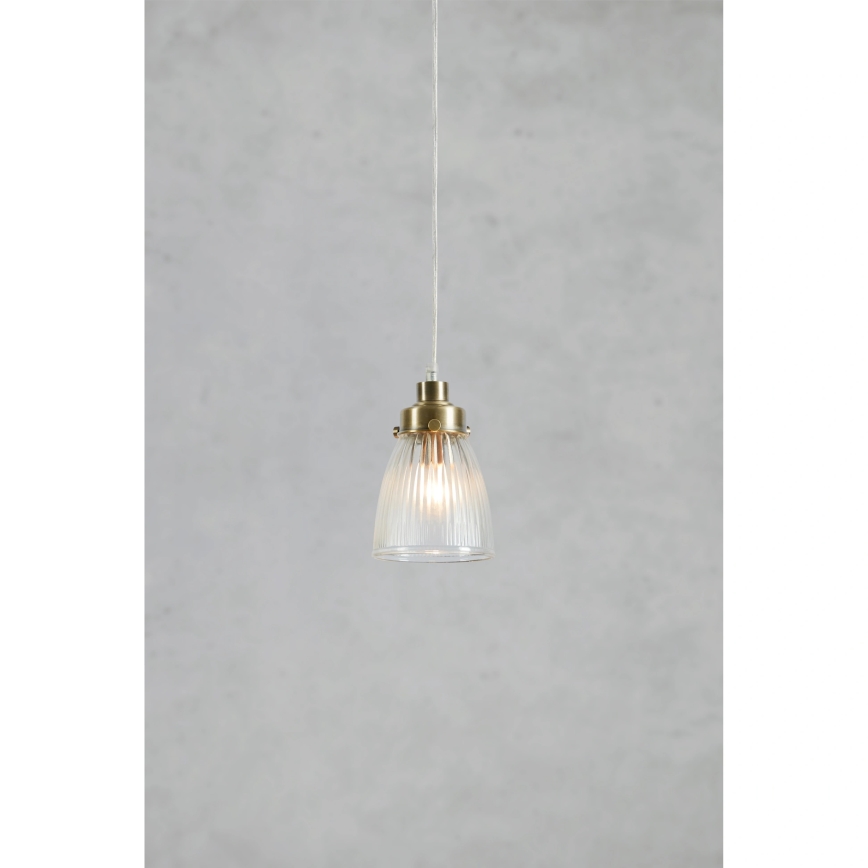 Markslöjd 109010 - Luster na sajli BELLIS 1xE14/40W/230V mesing