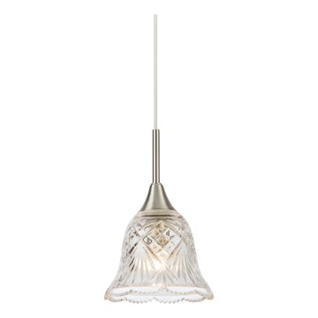 Markslöjd 109012 - Viseći luster LUNA na kabelu 1xE14/40W/230V, matni krom