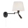 Markslöjd 109016 - LED zidna svjetiljka PIVOT 1xE27/40W/230V + LED/4W krem/crna