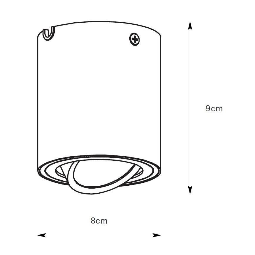 Markslöjd 109020 - LED spot s mogućnošću prigušivanja DIRETTO LED/5W/230V CRI 90 bijela