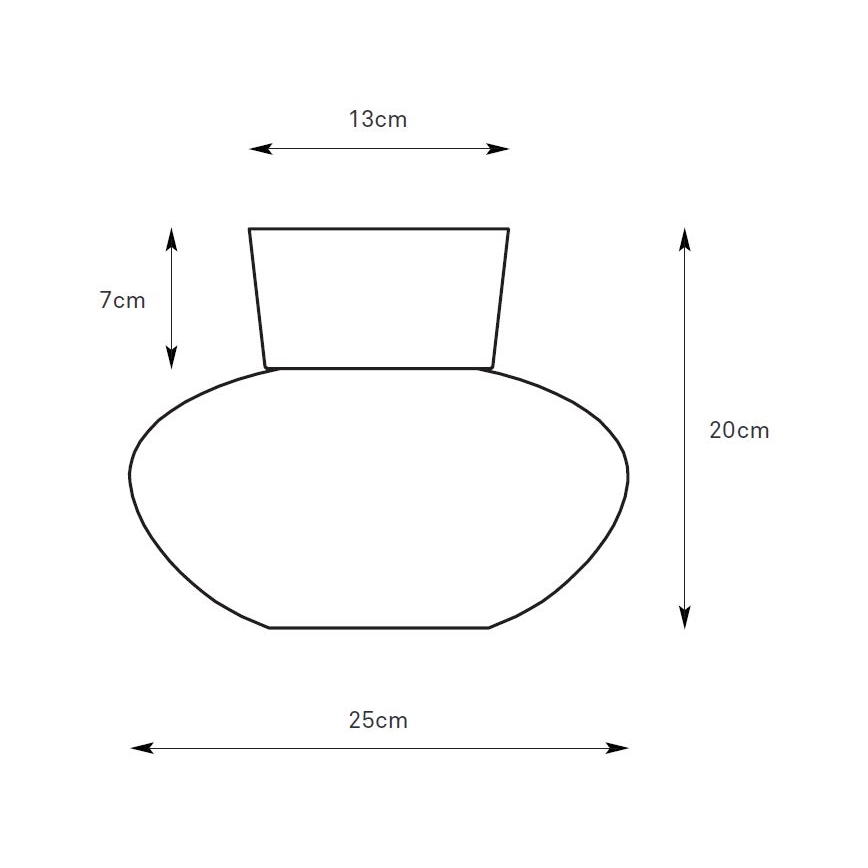 Markslöjd 109025 - Stropna svjetiljka MALAGA 1xE27/40W/230V promjera 25 cm matni krom