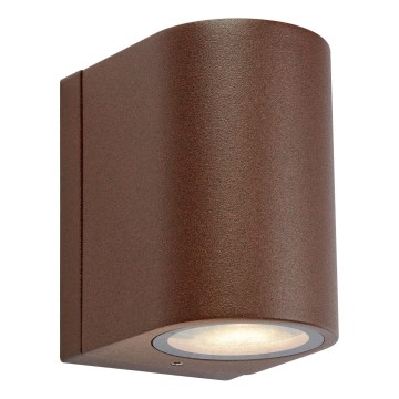 Markslöjd 109108 - LED vanjska zidna svjetiljka s prigušivanjem ALOR LED/4,9W/230V IP65, smeđa