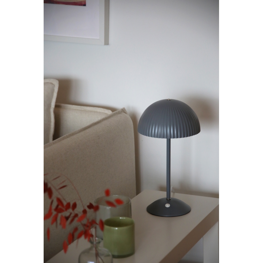 Markslöjd 109139 - Stolna lampa ZIN 2xG9/20W/230V siva