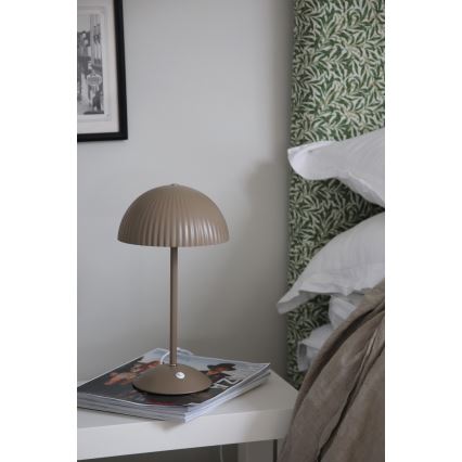 Markslöjd 109141 - Stolna lampa ZIN 2xG9/20W/230V bež