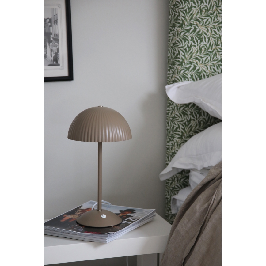 Markslöjd 109141 - Stolna lampa ZIN 2xG9/20W/230V bež