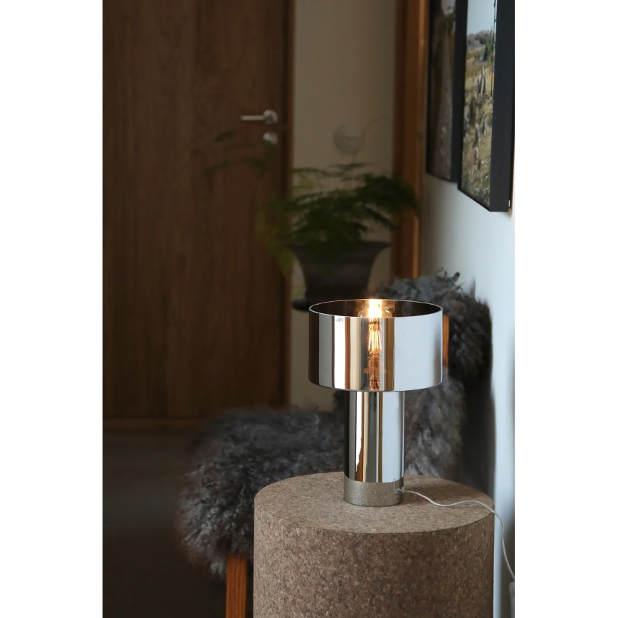 Markslöjd 109144 - Stolna lampa CORIN 1xE27/60W/230V sjajni krom