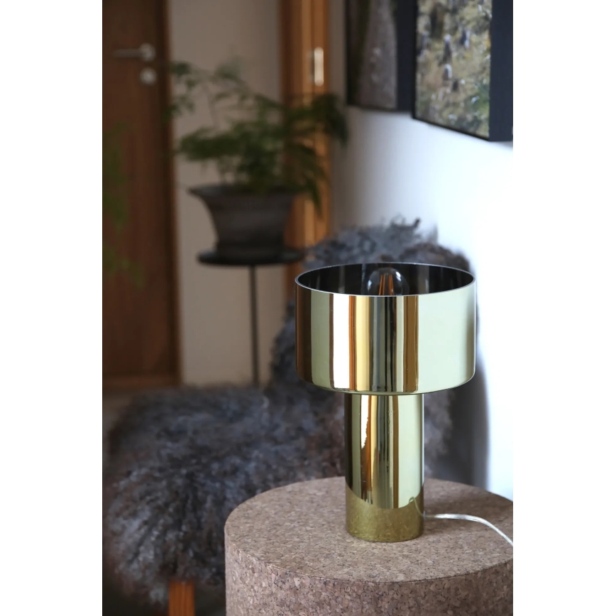 Markslöjd 109145 - Stolna svjetiljka CORIN 1xE27/60W/230V zlatna