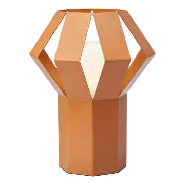 Markslöjd 109149 - Stolna lampa OCTA 1xE27/60W/230V narančasta
