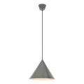 Markslöjd 109162 - Zavjesna svjetiljka na sajli TIP 1xE27/60W/230V siva