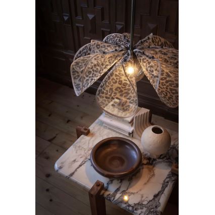 Markslöjd 109169 - Luster na sajli STYRKA 1xE27/40W/230V Ø 63 cm bež