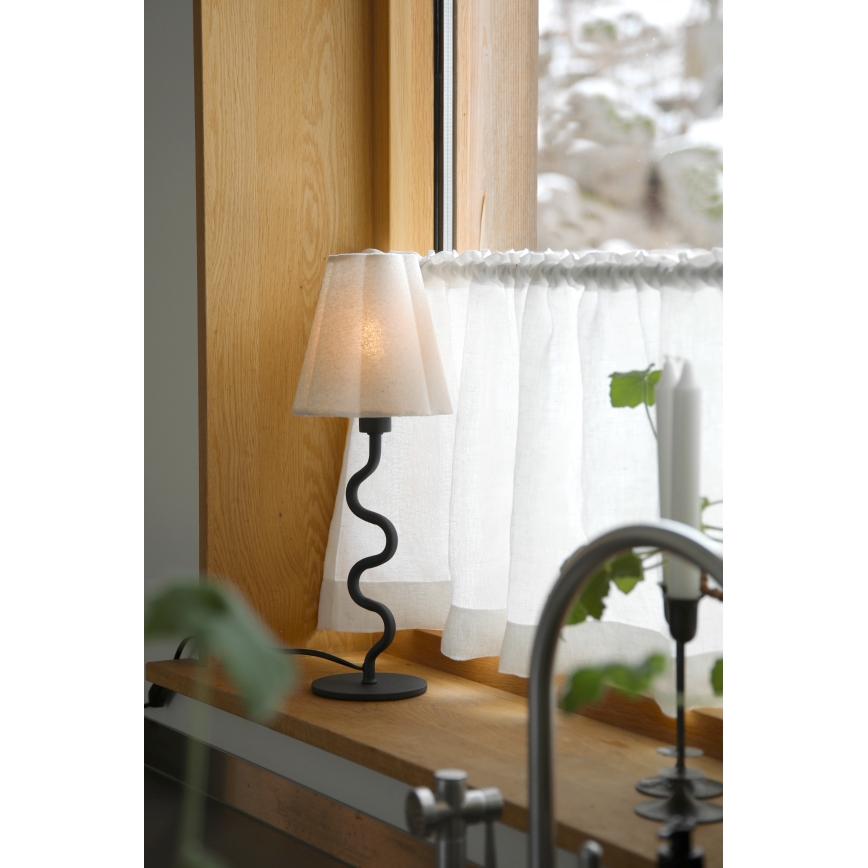 Markslöjd 109171 - Stolna lampa VEYA 1xE14/40W/230V lan/crna