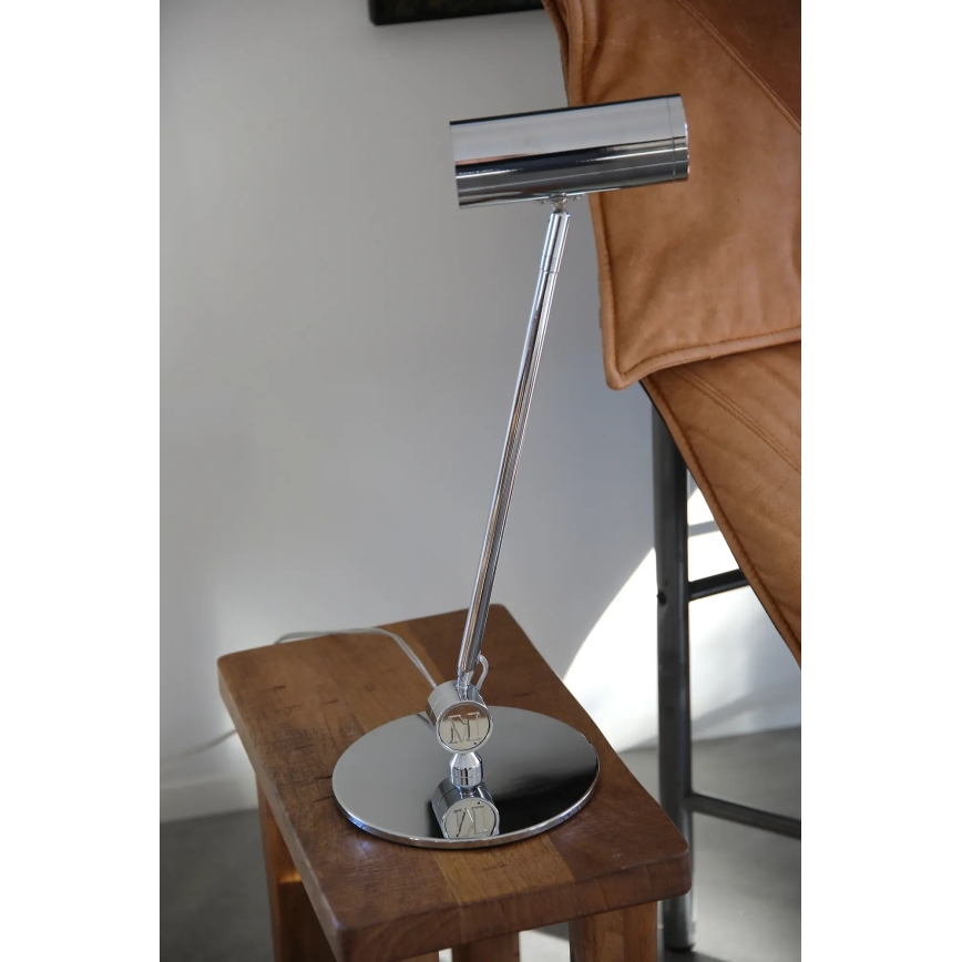 Markslöjd 109184 - LED stolna lampa s prigušivanjem ARLO LED/4,9W/230V sjajni krom