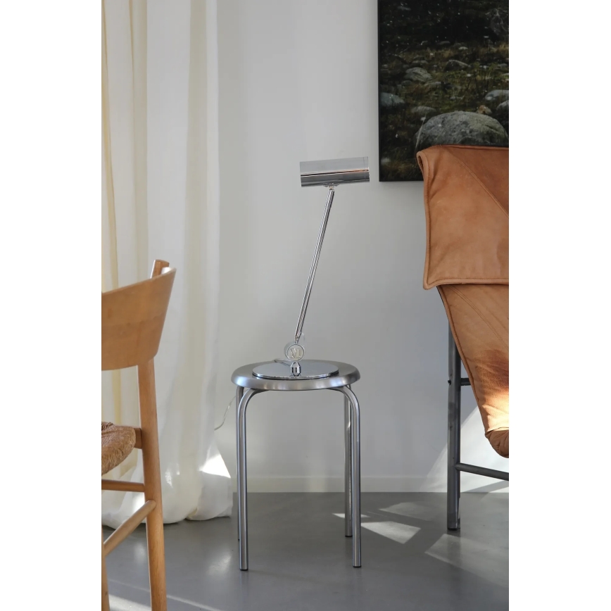Markslöjd 109184 - LED stolna lampa s prigušivanjem ARLO LED/4,9W/230V sjajni krom