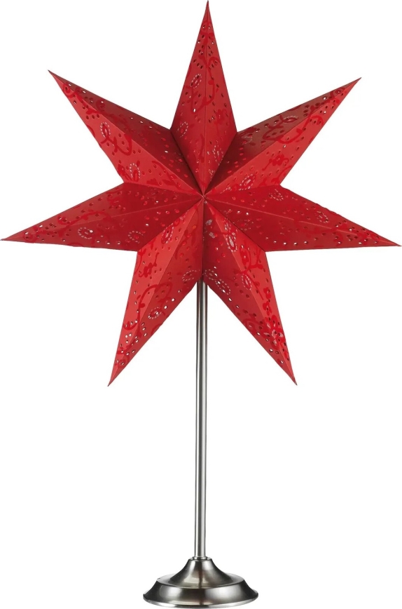 Markslöjd 700123 - Božićna dekoracija ARATORP 1xE14/25W/230V, crvena