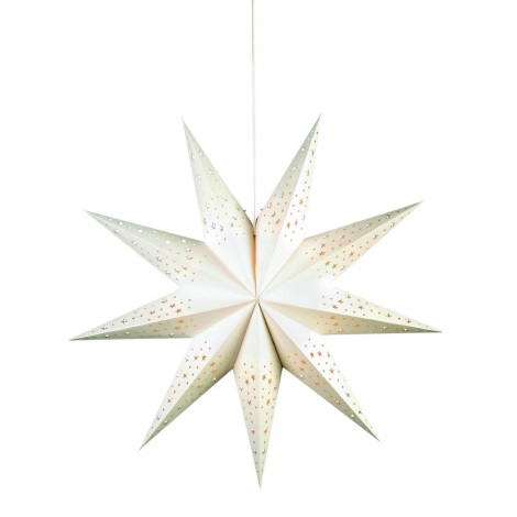 Markslöjd 700320 - Božićna dekoracija SOLVALLA 1xE14/25W/230V bijela 75 cm