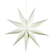 Markslöjd 700321 - Božićna dekoracija SOLVALLA 1xE14/25W/230V bijela 100 cm