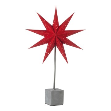 Markslöjd 702223 - Božićna dekoracija HARD 1xE14/25W/230V crvena