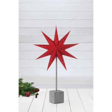 Markslöjd 702223 - Božićna dekoracija HARD 1xE14/25W/230V crvena