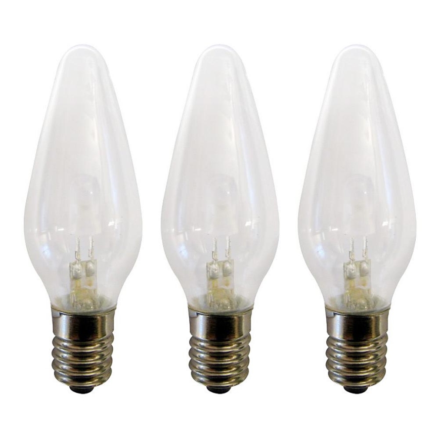 Markslöjd 702324 - SET 3x Industrijska božićna žarulja RESERVLAMPA E10/3W/34V