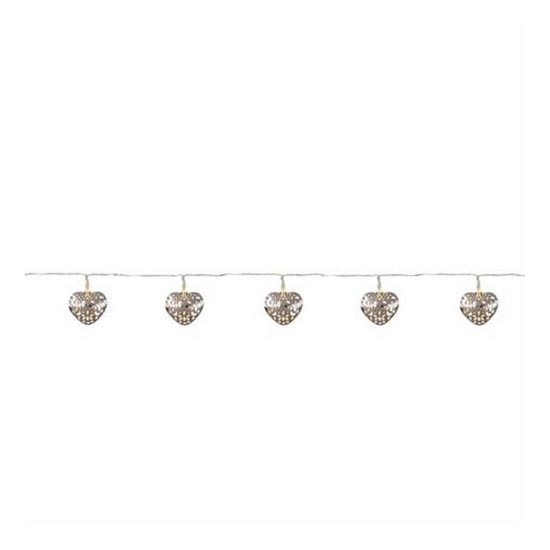 Markslöjd 703174 - LED Božićne lampice MILLA 10xLED/3xAA 2,1m topla bijela