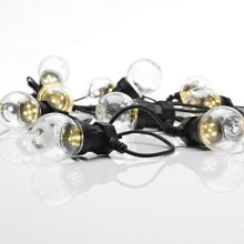 Markslöjd 703181 - LED Vanjske Božićne lampice DAKKE 10xLED 7,5m IP44 topla bijela