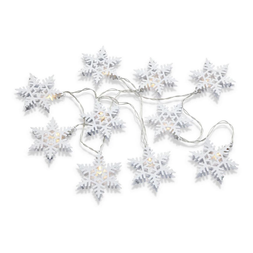 Markslöjd 703747 - LED Božićni lanac PRINCE 10xLED/3xAA 2,15m topla bijela