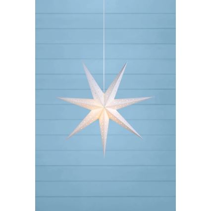 Markslöjd 703876 - Božićna dekoracija SOLVALLA 1xE14/25W/230V Ø 75 cm bijela
