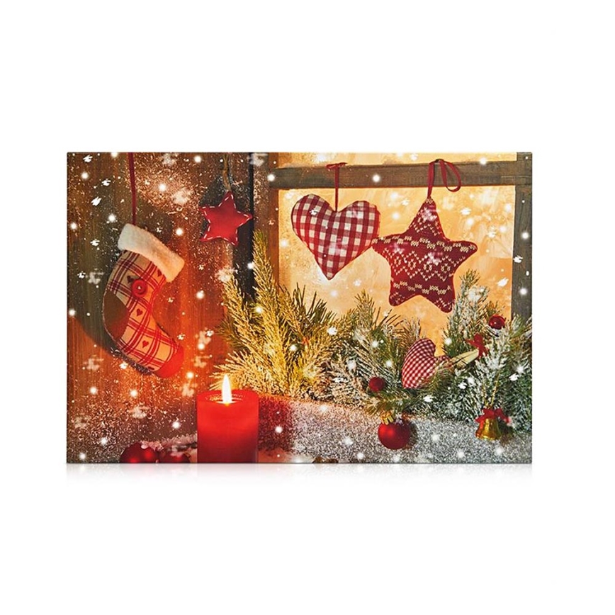 Markslöjd 704359 - LED Svjetleća dekorativna slika CANVAS LED/0,18W/3xAA
