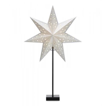 Markslöjd 704455 - Božićni ukras SOLVALLA 1xE14/25W/230V srebrna 69 cm